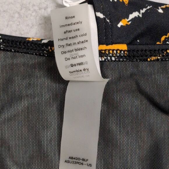 NWT Demi Moore x Andie Black Fireworks Abstract Bikini Tropez Bottom Swimwear XL - Picture 7 of 9